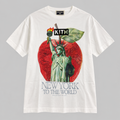 Kith NY To The World Liberty Apple Vintage Tee