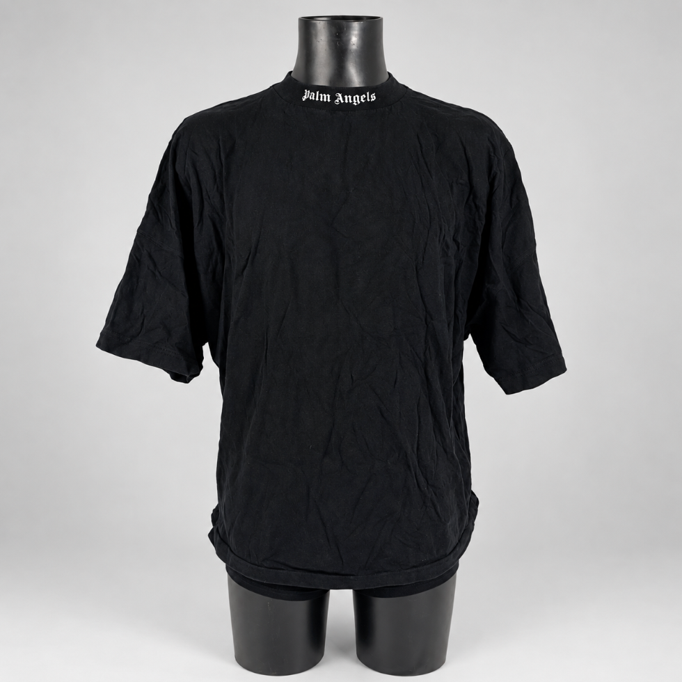 Palm Angels Classic Logo Over Tee Black/White
