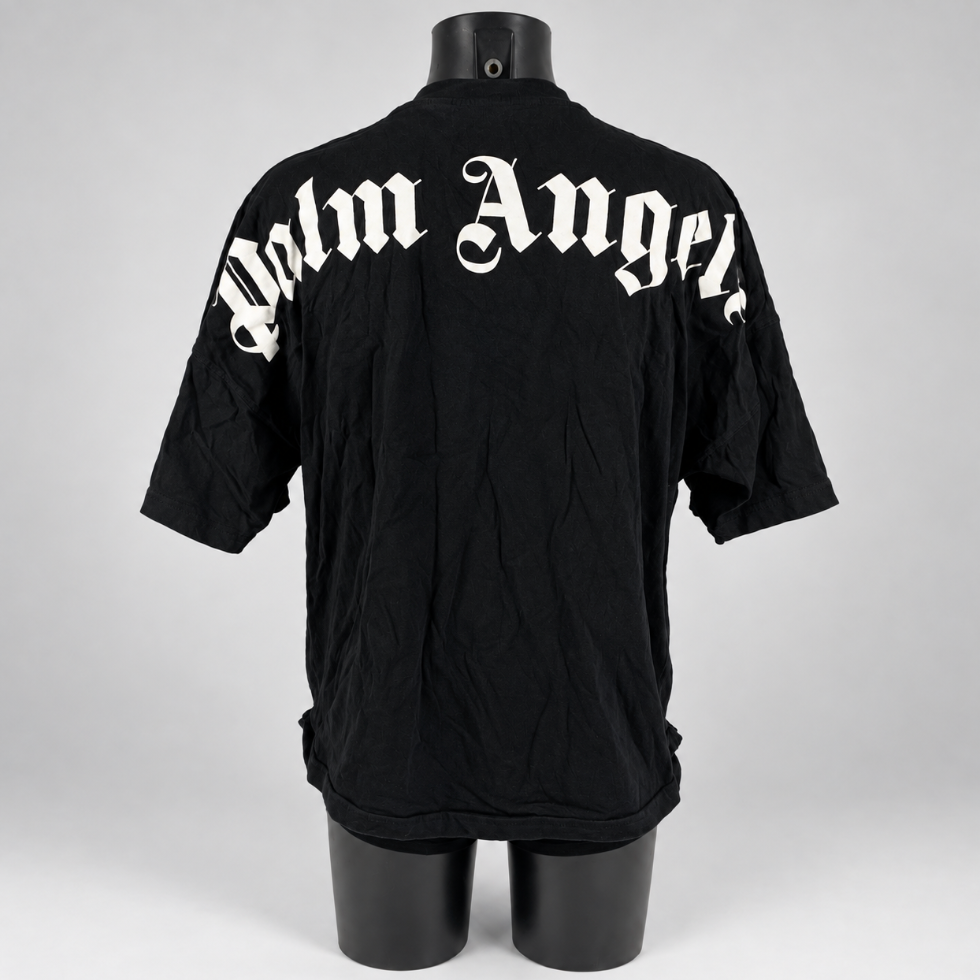 Palm Angels Classic Logo Over Tee Black/White