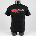 Palm Angels Tokyo Sprayed Logo T-Shirt Black/Red