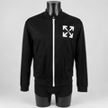 Off-White Single Arrow Slim Track Top Black/White