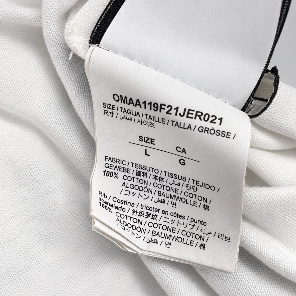 Off-White Spray Arrows T-Shirt White/Blu