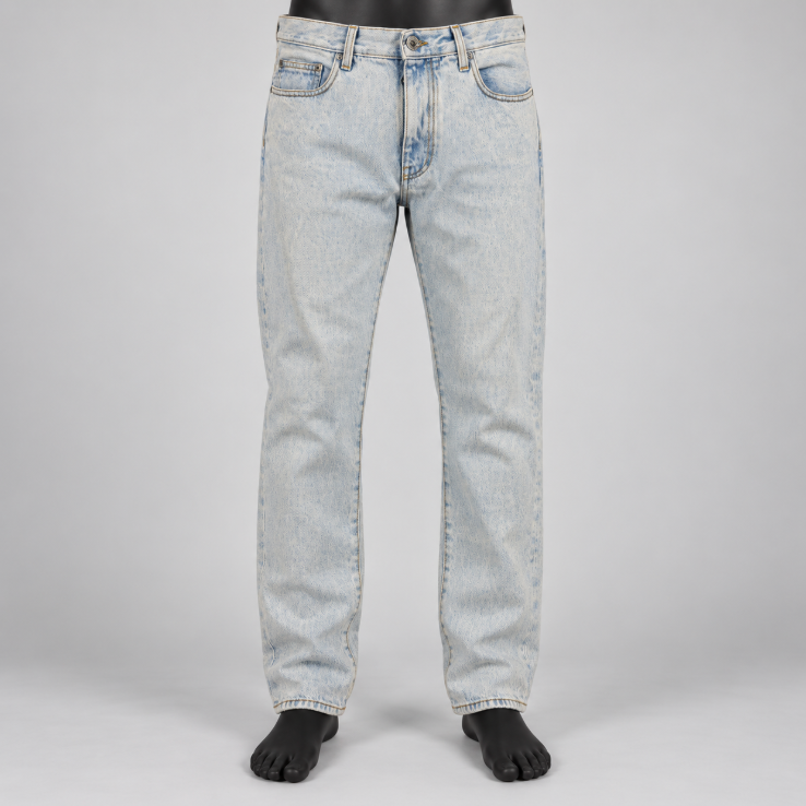 Off-White Diag Tab Arrow Slim Jeans