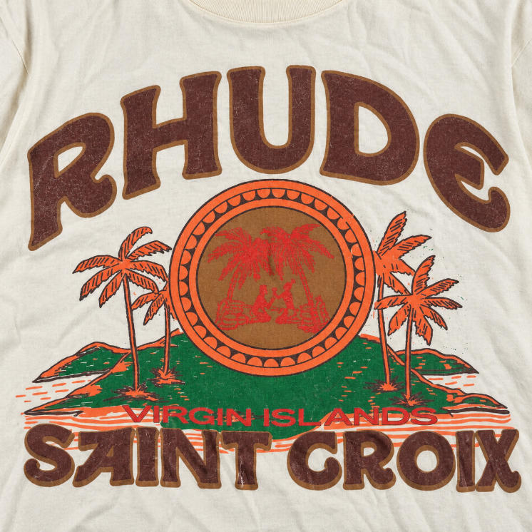 Rhude Saint Croix T-Shirt Vintage