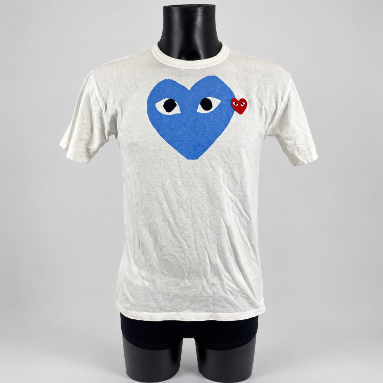 Comme des Garçons PLAY Red Emblem Heart T-Shirt