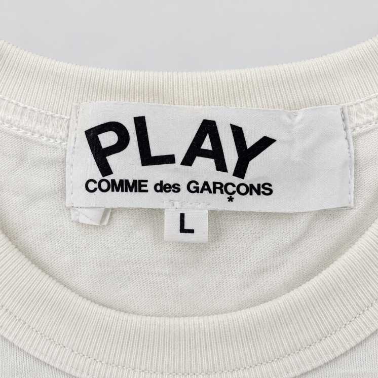 Comme des Garçons PLAY Red Emblem Heart T-Shirt