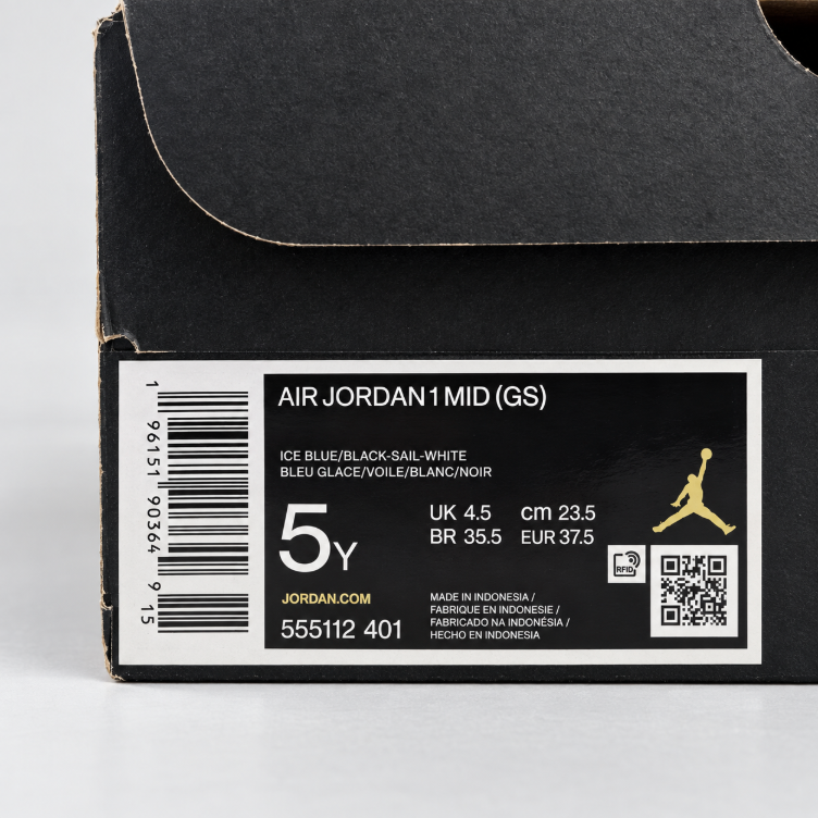 Air Jordan 1 Mid GS “Ice Blue”