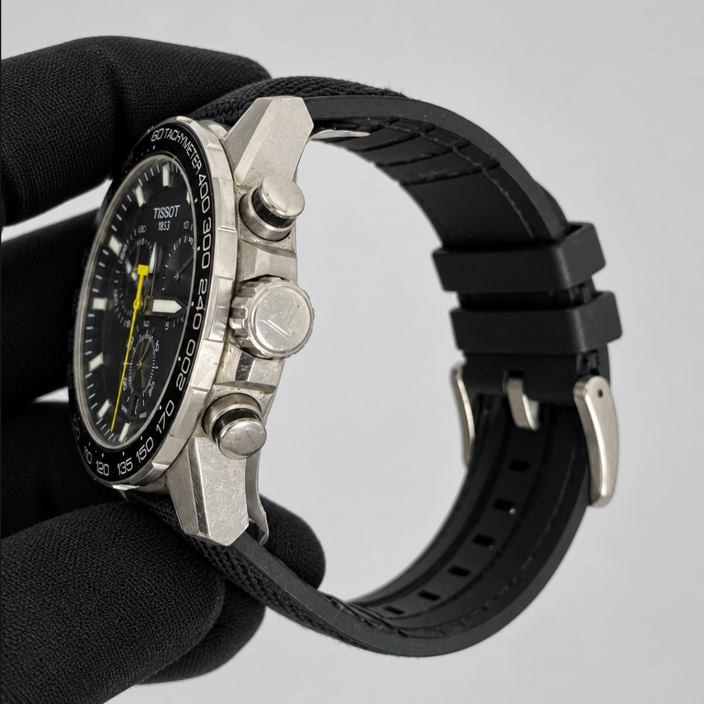 Tissot Supersport Chrono 45.5mm Black Men's Watch