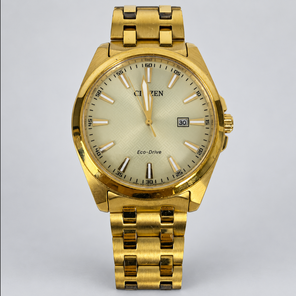 Citizen Peyten Eco-Drive Gold-Tone Watch