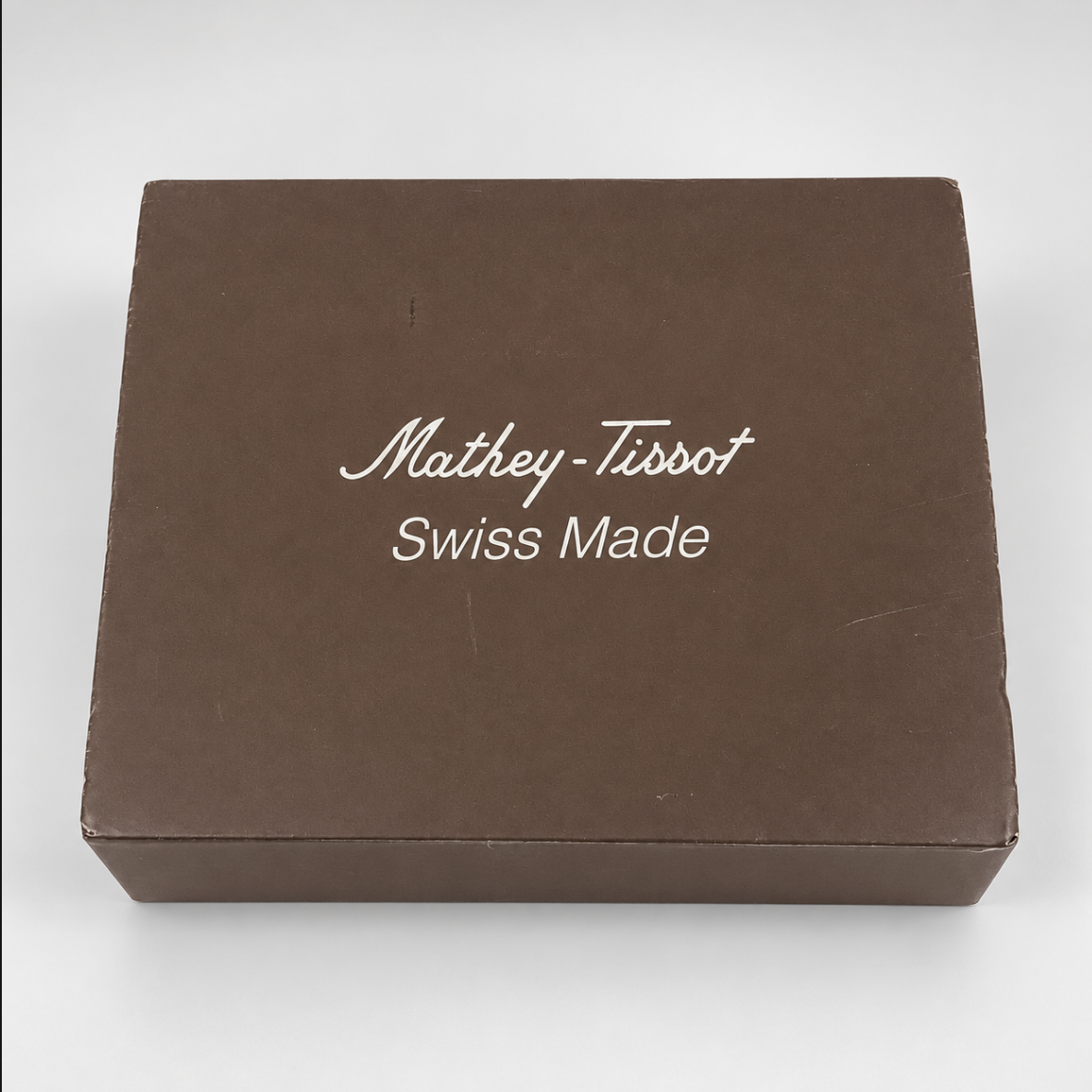 Mathey-Tissot Edmond - Blue Dial Leather Watch