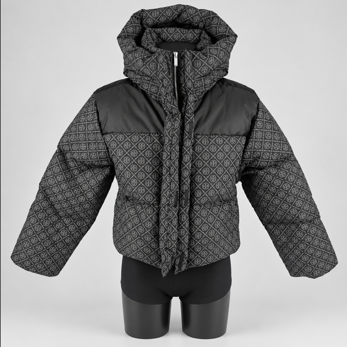 Tory Burch T Monogram Down Puffer Jacket