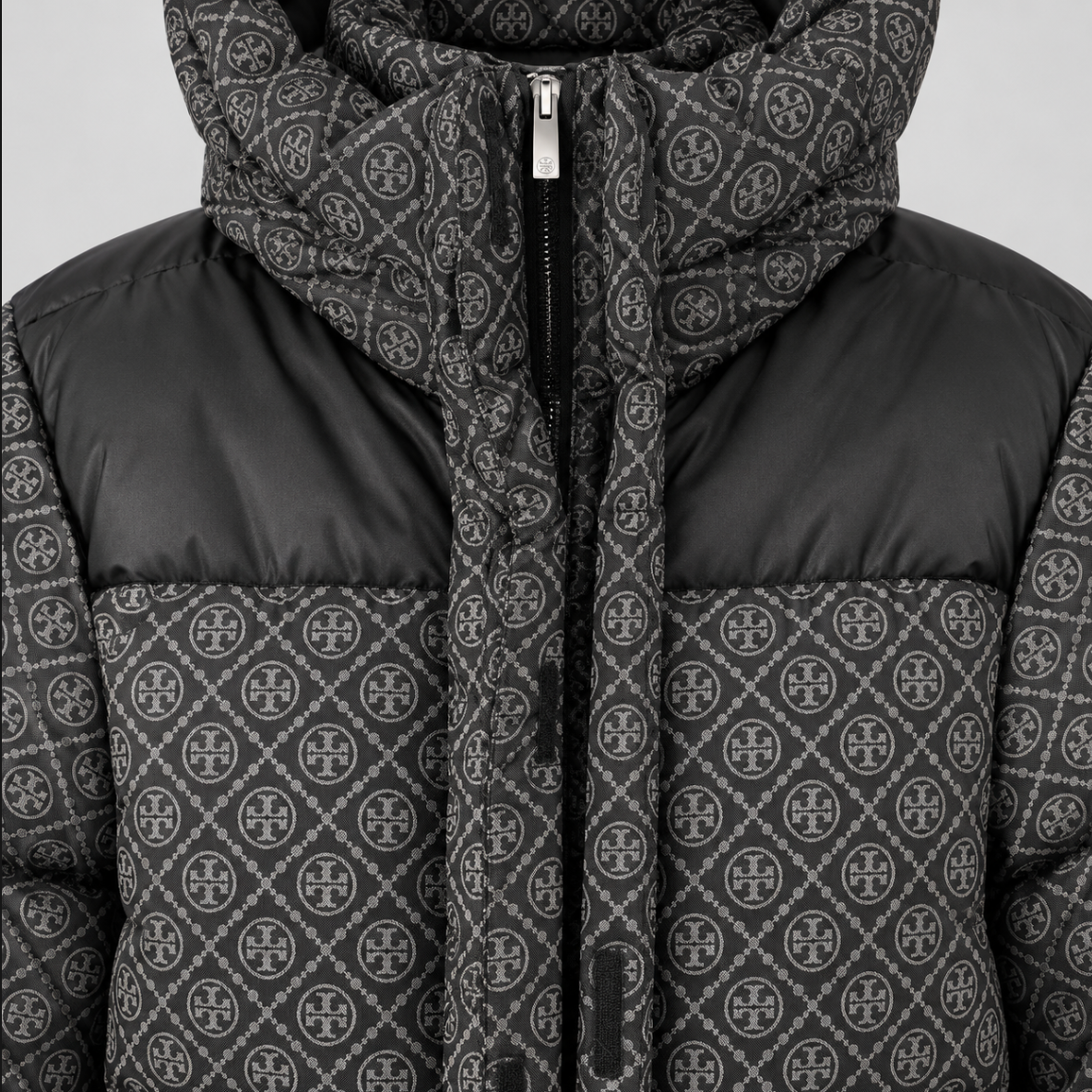 Tory Burch T Monogram Down Puffer Jacket
