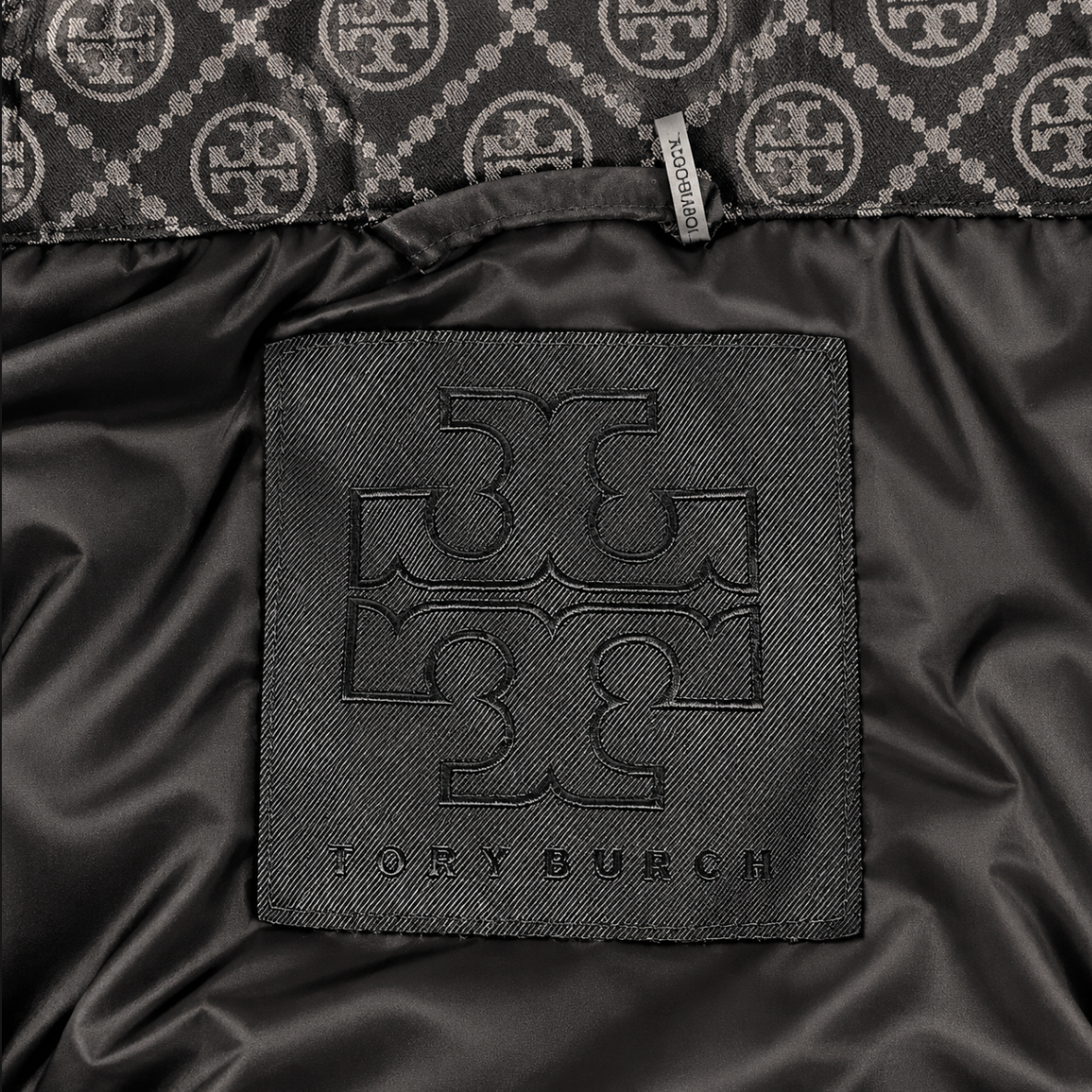 Tory Burch T Monogram Down Puffer Jacket