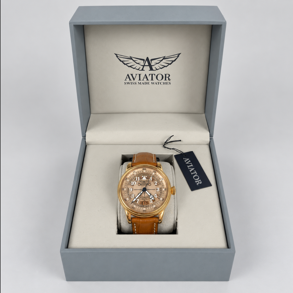 Aviator Douglas Day-Date Meca-41 Automatic