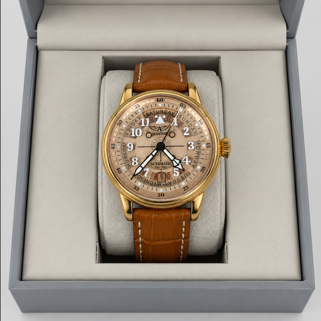 Aviator Douglas Day-Date Meca-41 Automatic
