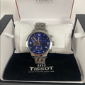 Tissot PRC 200 Chronograph 42mm Blue Dial Men's Watch