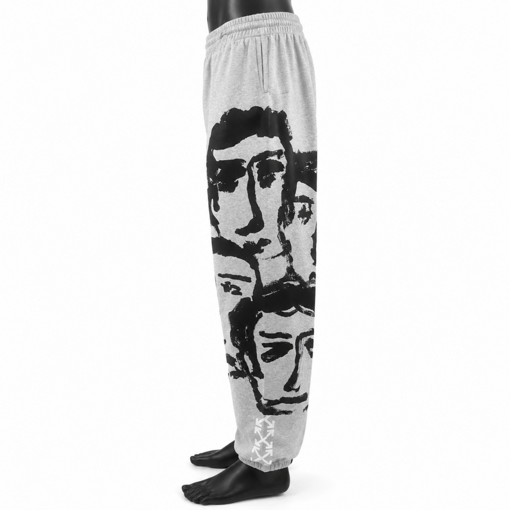 off white faces slim sweatpants