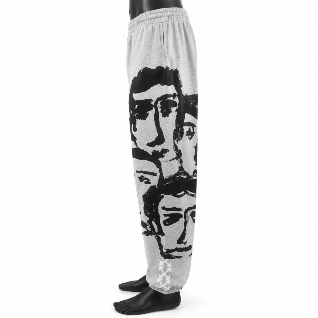 off white faces slim sweatpants