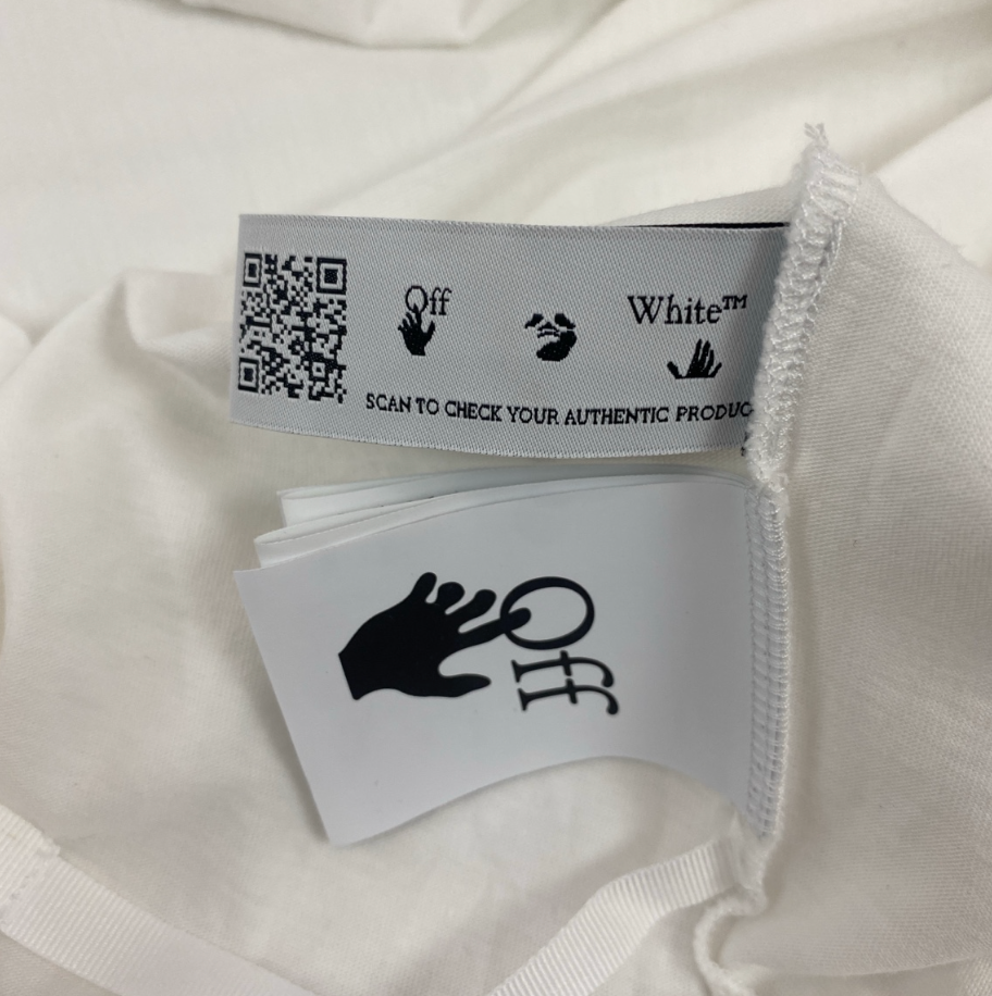 Off White Logo-Print T-Shirt