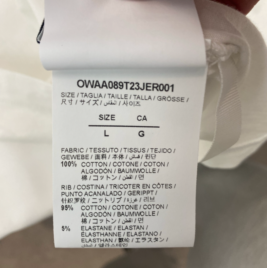 Off White Logo-Print T-Shirt