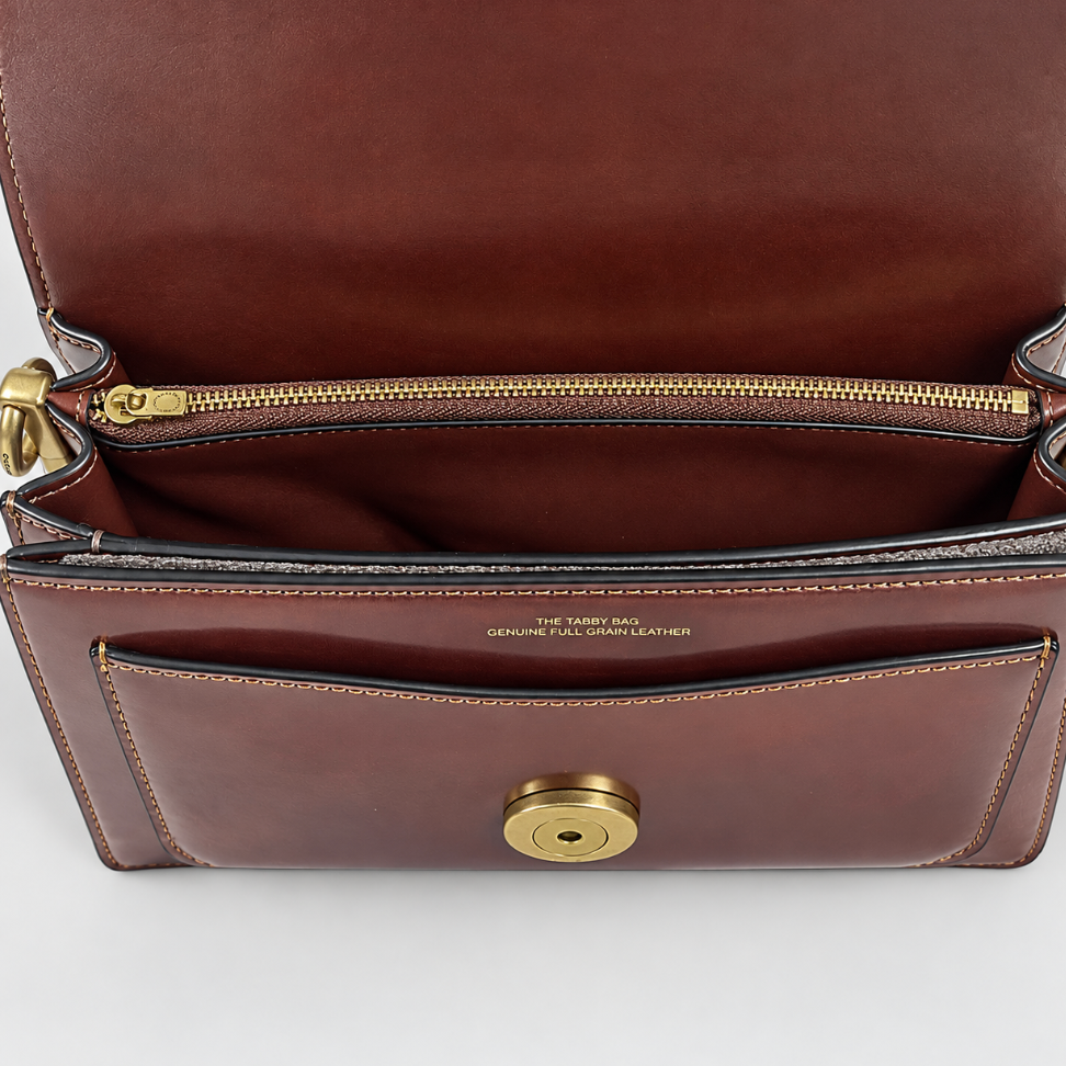 Coach Tabby Shoulder Bag 26 Spazzolato Leather