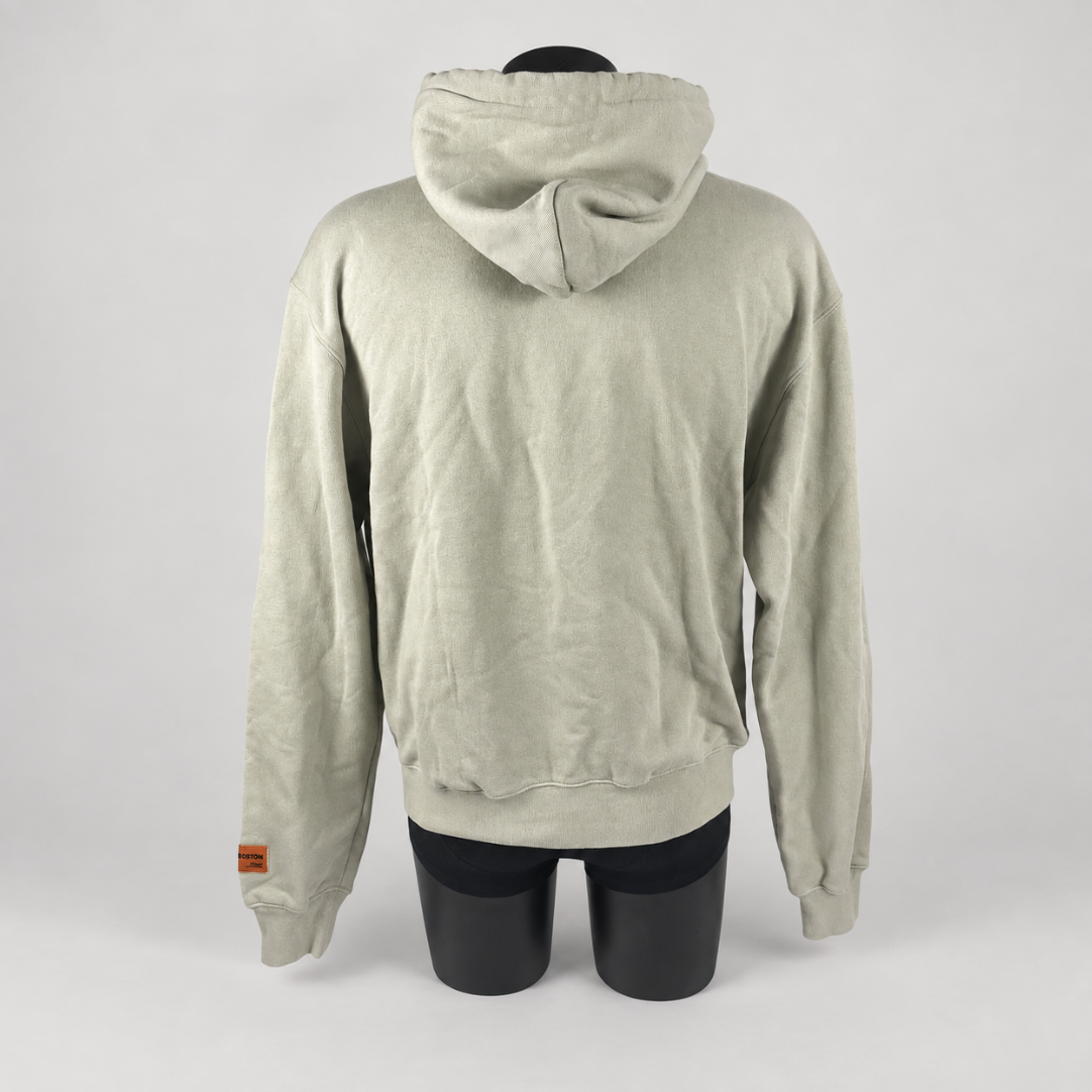 Heron Preston Heron KK22 hoodie in Grey/Yellow