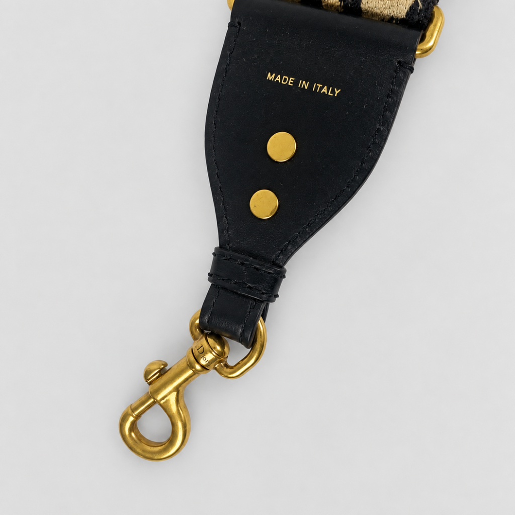 Christian Dior Reversible Embroidered Shoulder Strap