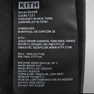 Kith x Marvel vs Capcom Desert Vintage Tee