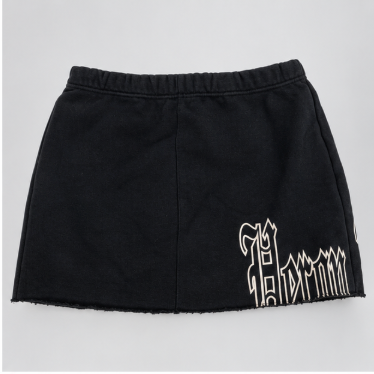 Heron Preston Gothic Sweat Miniskirt