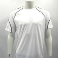 Adidas X Palace Tee. White/Black stripe In Medium