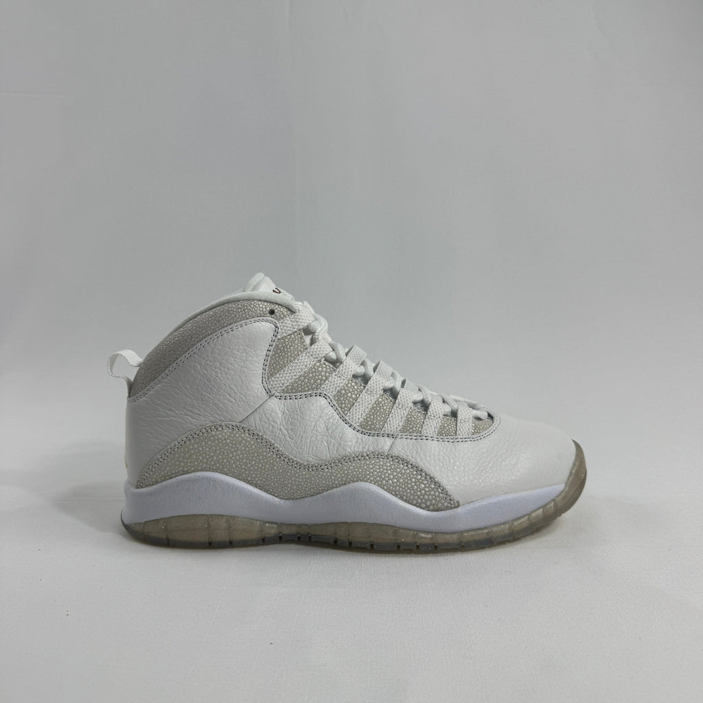 Air Jordan 10 Retro OVO is a premium collaboration between Jordan Brand and Drake’s OVO label, combining luxury styling with
