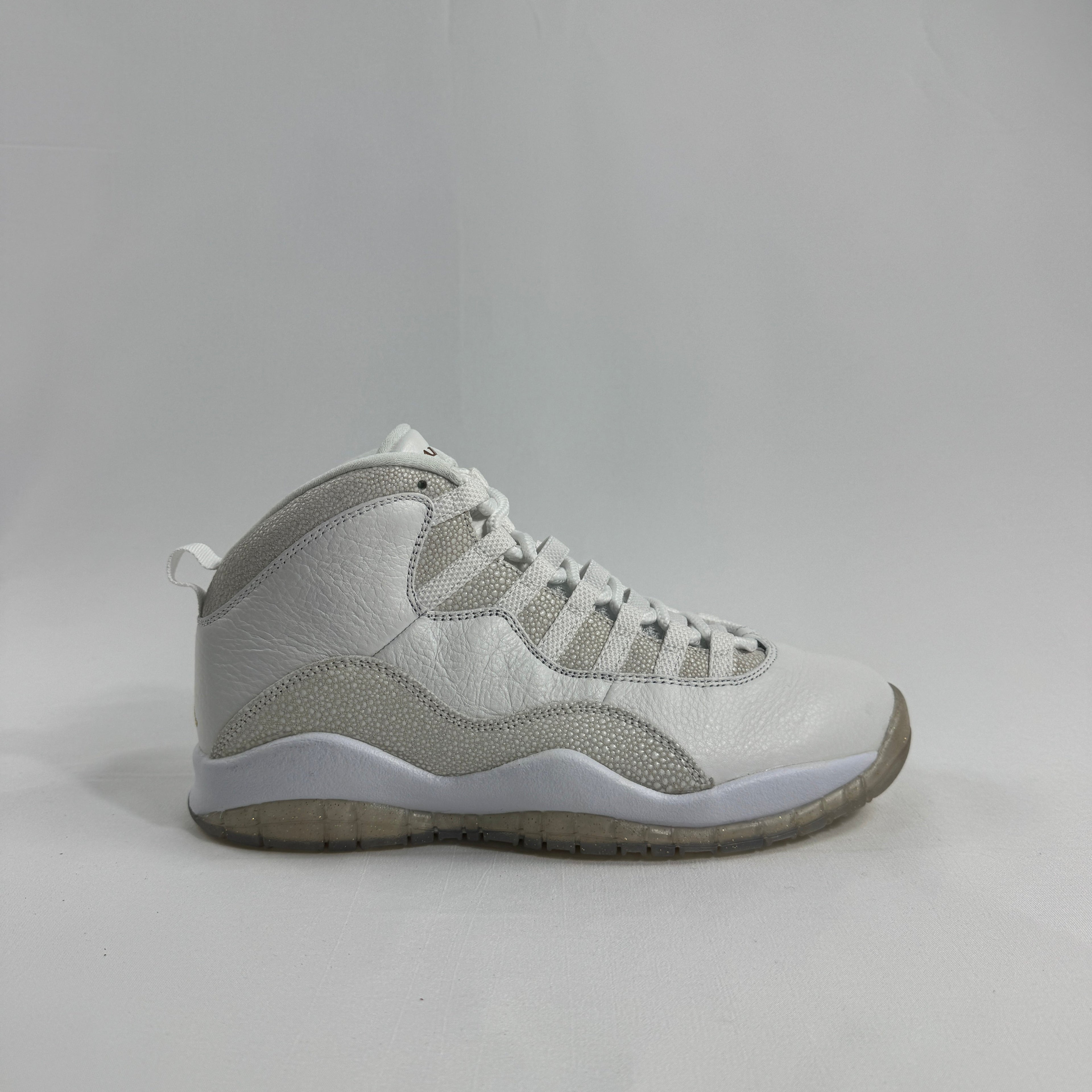 Air Jordan 10 Retro OVO is a premium collaboration between Jordan Brand and Drake’s OVO label, combining luxury styling with