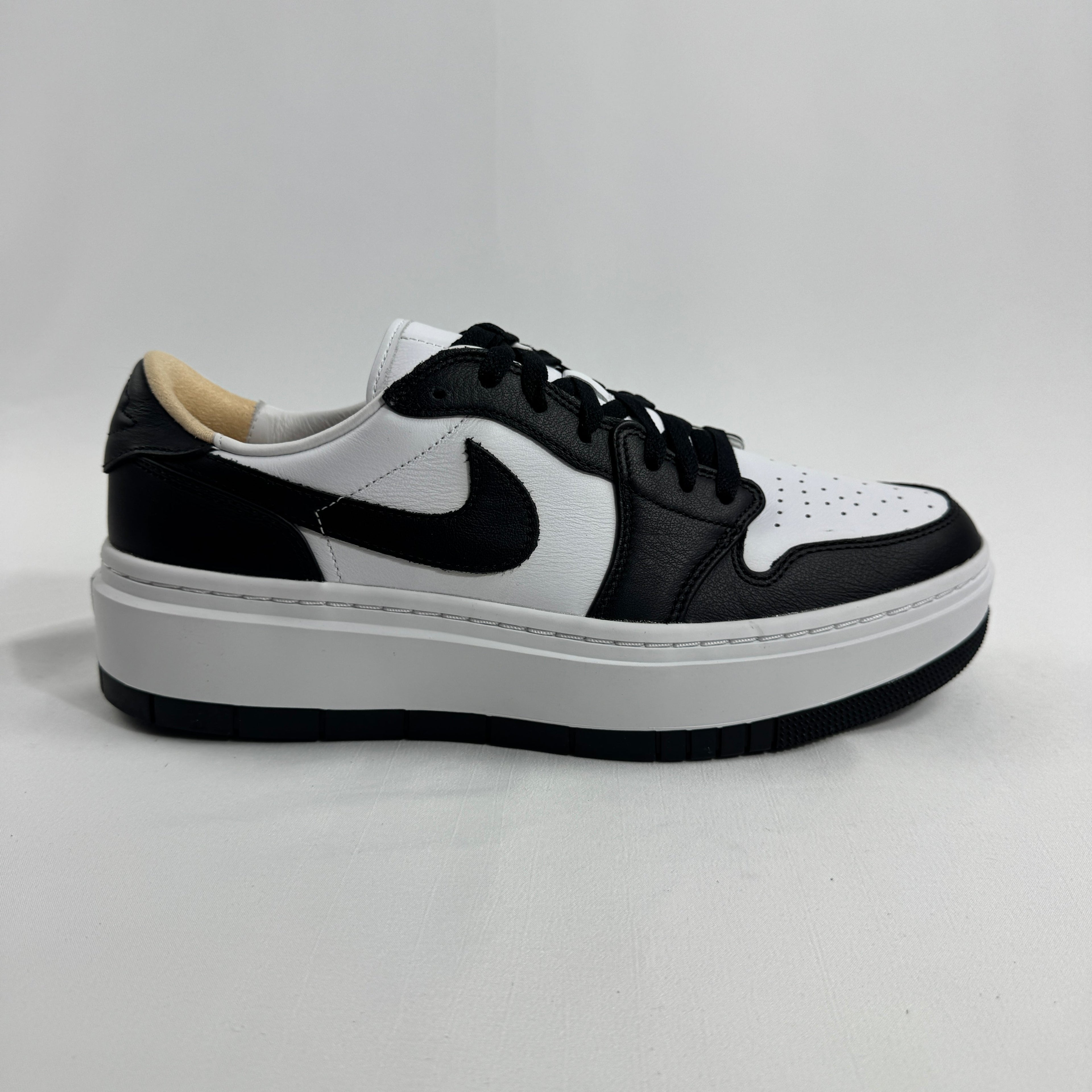 Air Jordan 1 Elevate Low is a modern, platform-style reinterpretation of the classic Air Jordan 1 Low silhouette. Featuring
