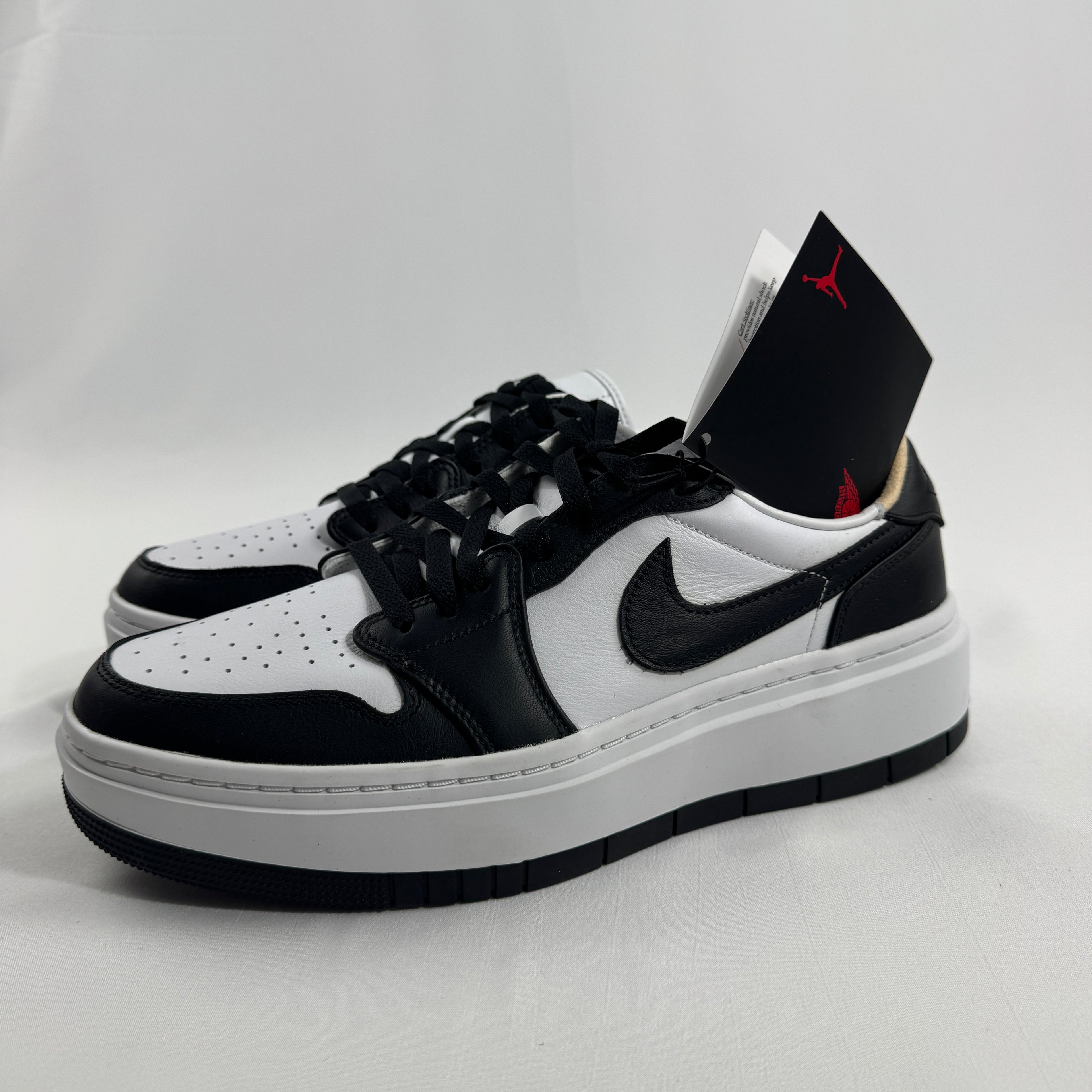 Air Jordan 1 Elevate Low is a modern, platform-style reinterpretation of the classic Air Jordan 1 Low silhouette. Featuring