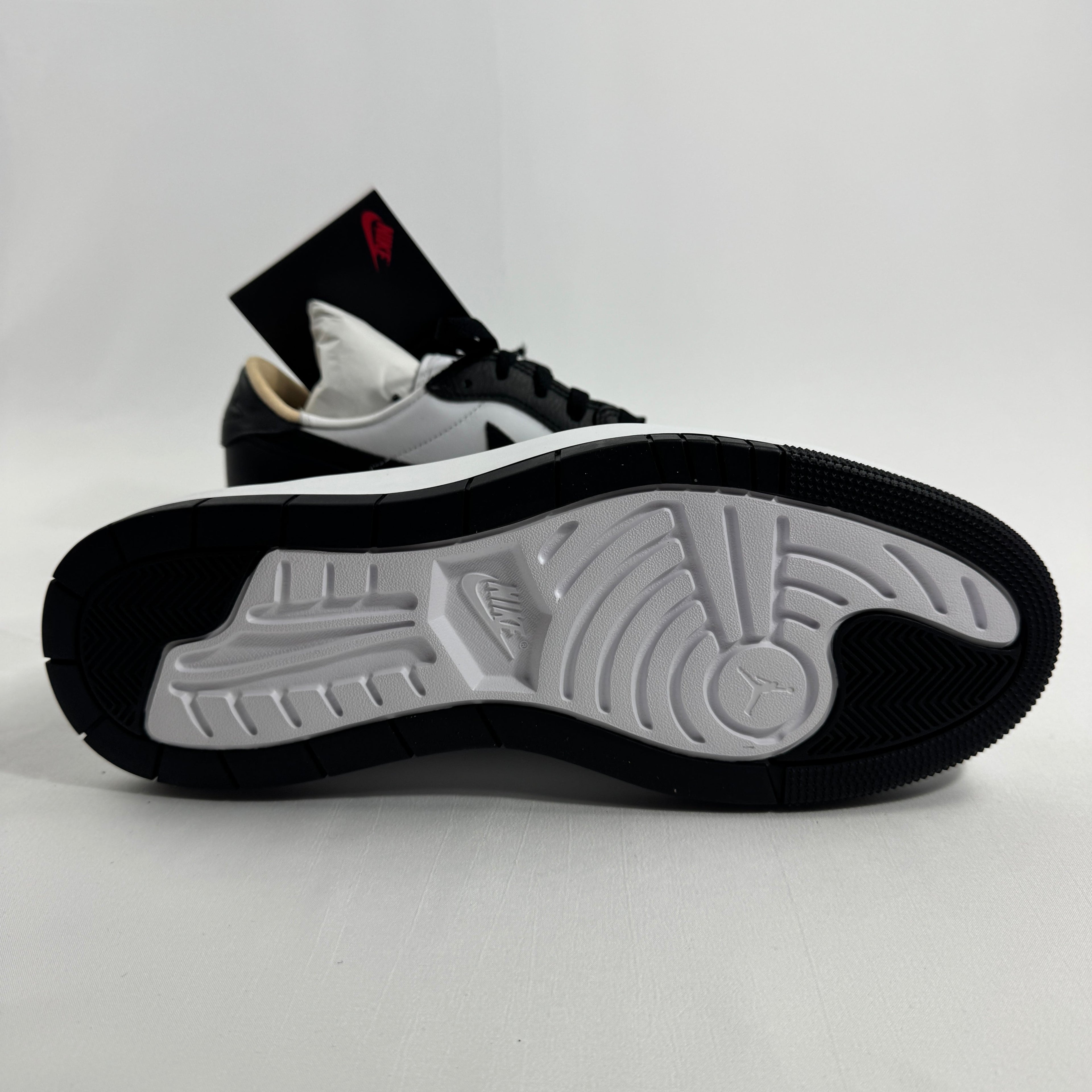 Air Jordan 1 Elevate Low is a modern, platform-style reinterpretation of the classic Air Jordan 1 Low silhouette. Featuring