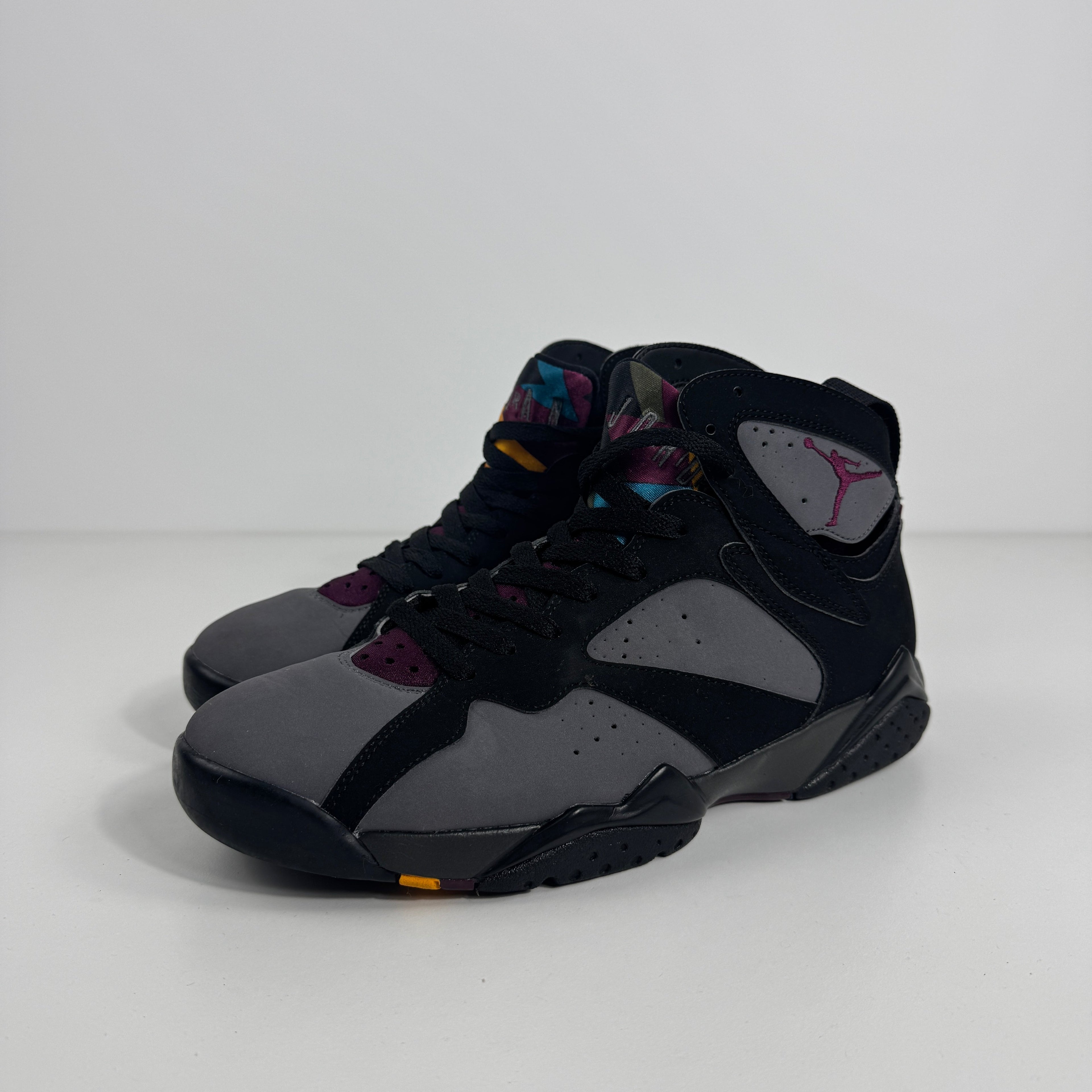 Air Jordan 7 Retro is a celebrated basketball sneaker known for its sleek silhouette, lightweight design, and vibrant