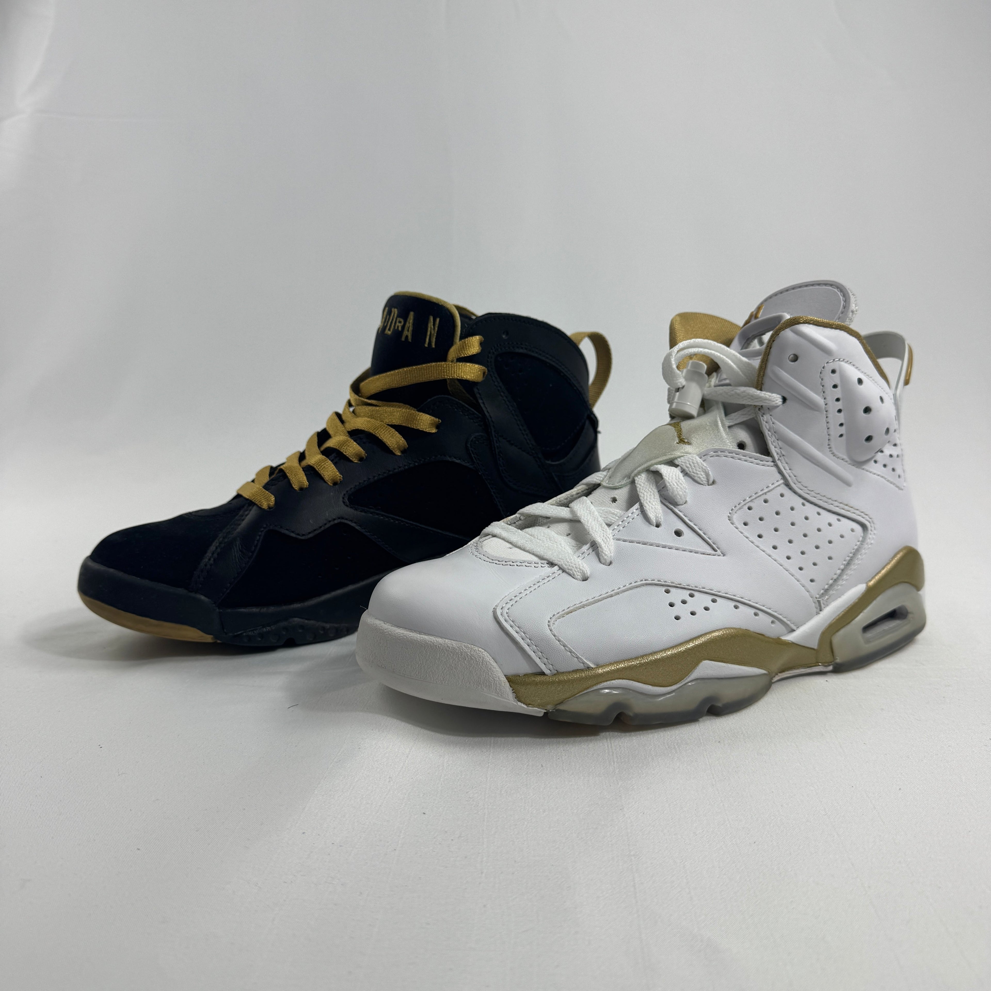 Air Jordan Golden Moments Pack is a special-edition sneaker collection released to celebrate Michael Jordan’s championship