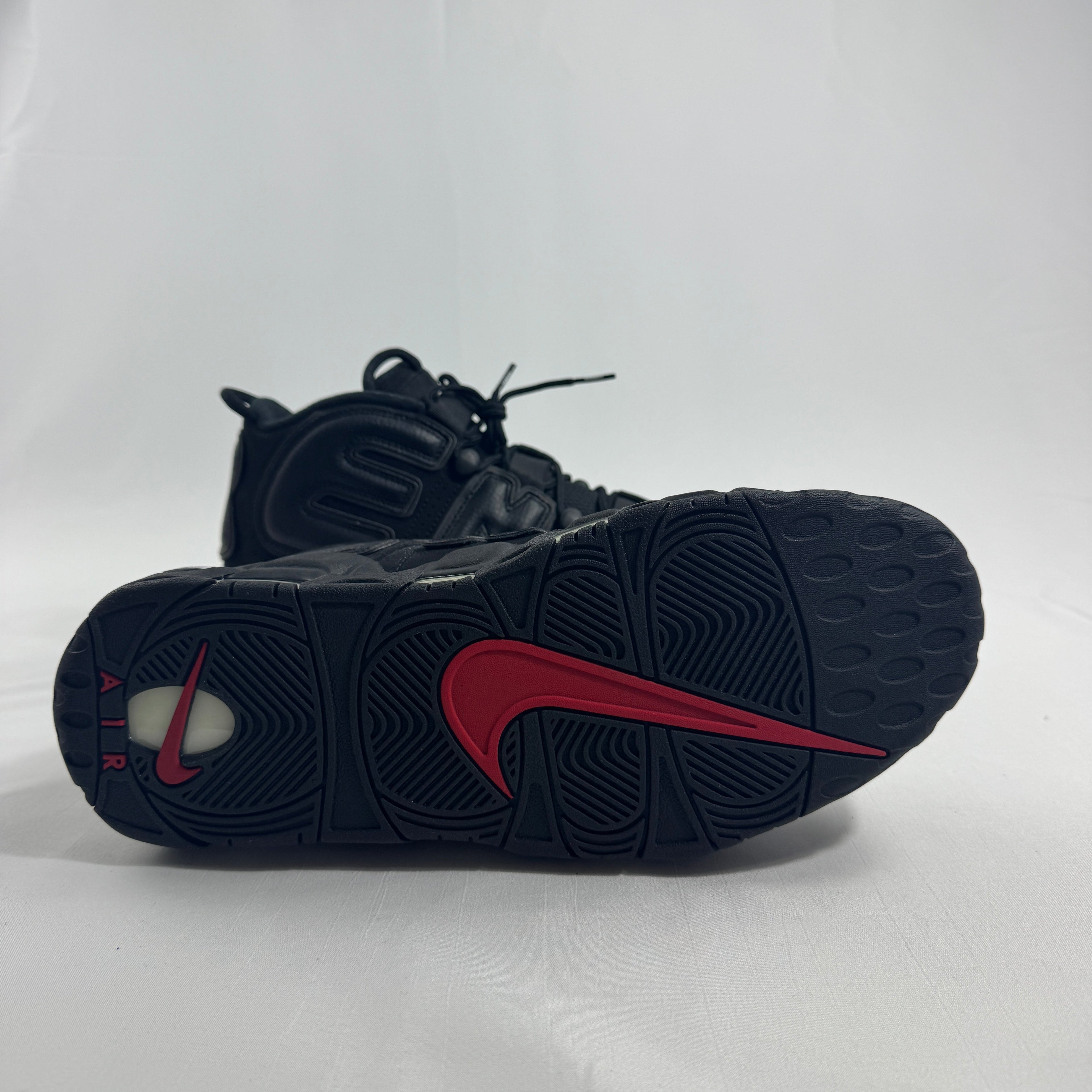 Air More Uptempo Supreme is a bold reinterpretation of the classic Air More Uptempo silhouette, known for its oversized