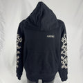 Amiri Bones Stacked Hoodie crafted from premium cotton, featuring the iconic Bones graphic, adjustable drawstring hood,