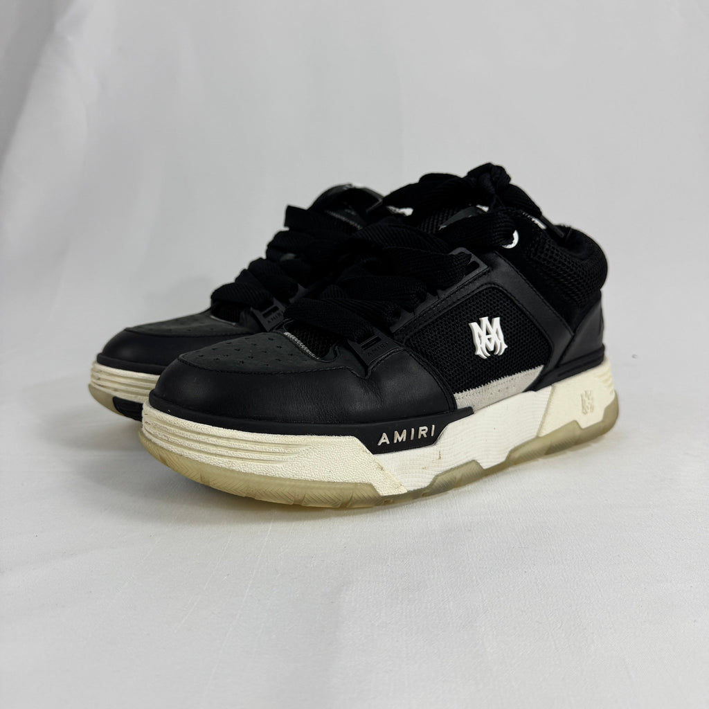 The Amiri MA-1 Trainers showcase a luxury take on classic basketball-inspired footwear. Crafted from premium leather with