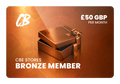 An image of the CB Stores Bronze membership card worth £50