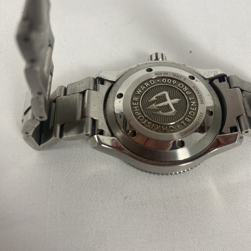 Christopher Ward C60 Trident Pro 600 38mm White Dial Automatic Watch