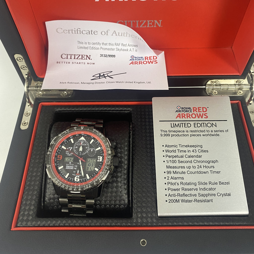 Citizen Red Arrows Skyhawk A-T Limited Edition Eco-Drive Men's Watch