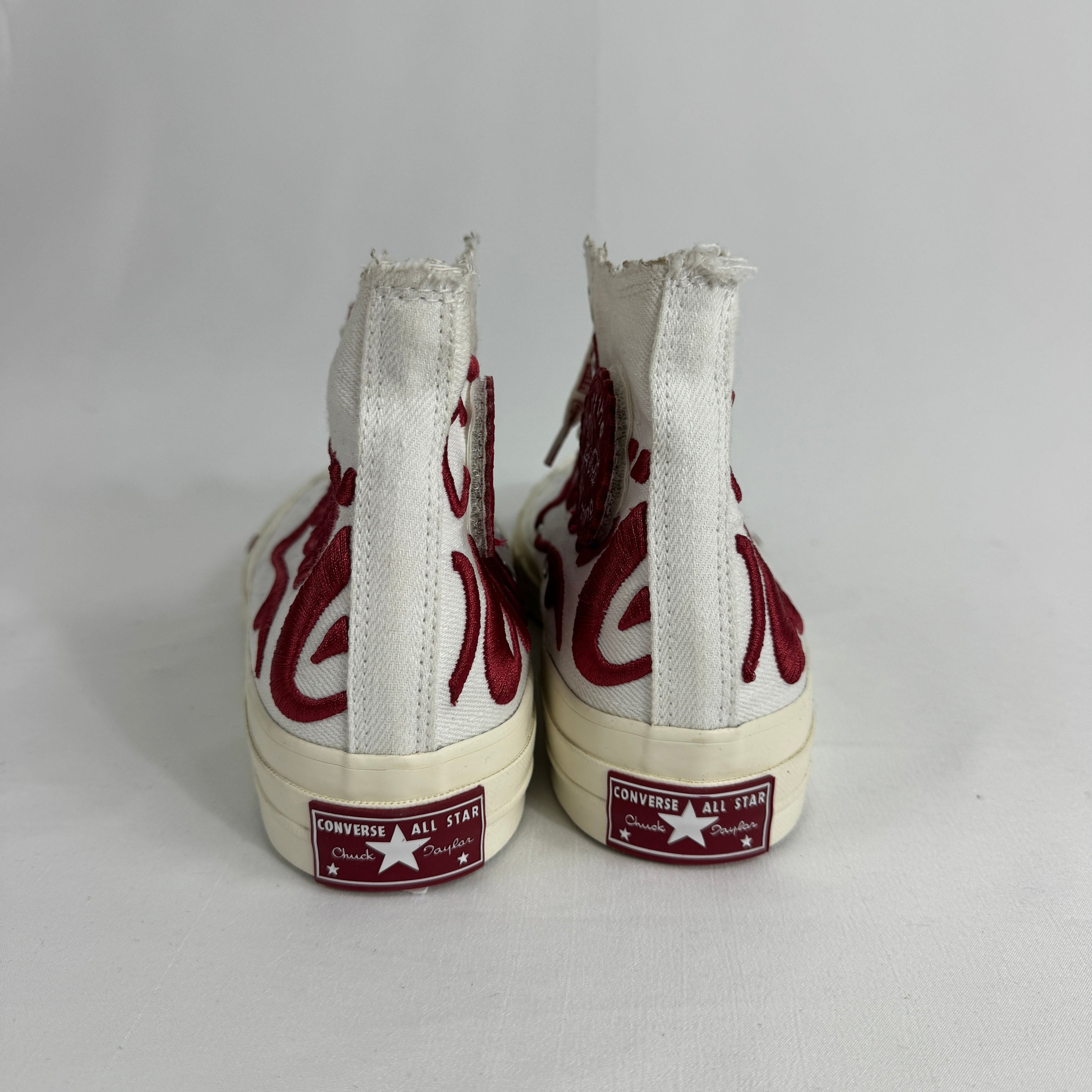 The Kith x Coca-Cola x Converse High Tops are a limited-edition collaboration that combines classic Converse styling with