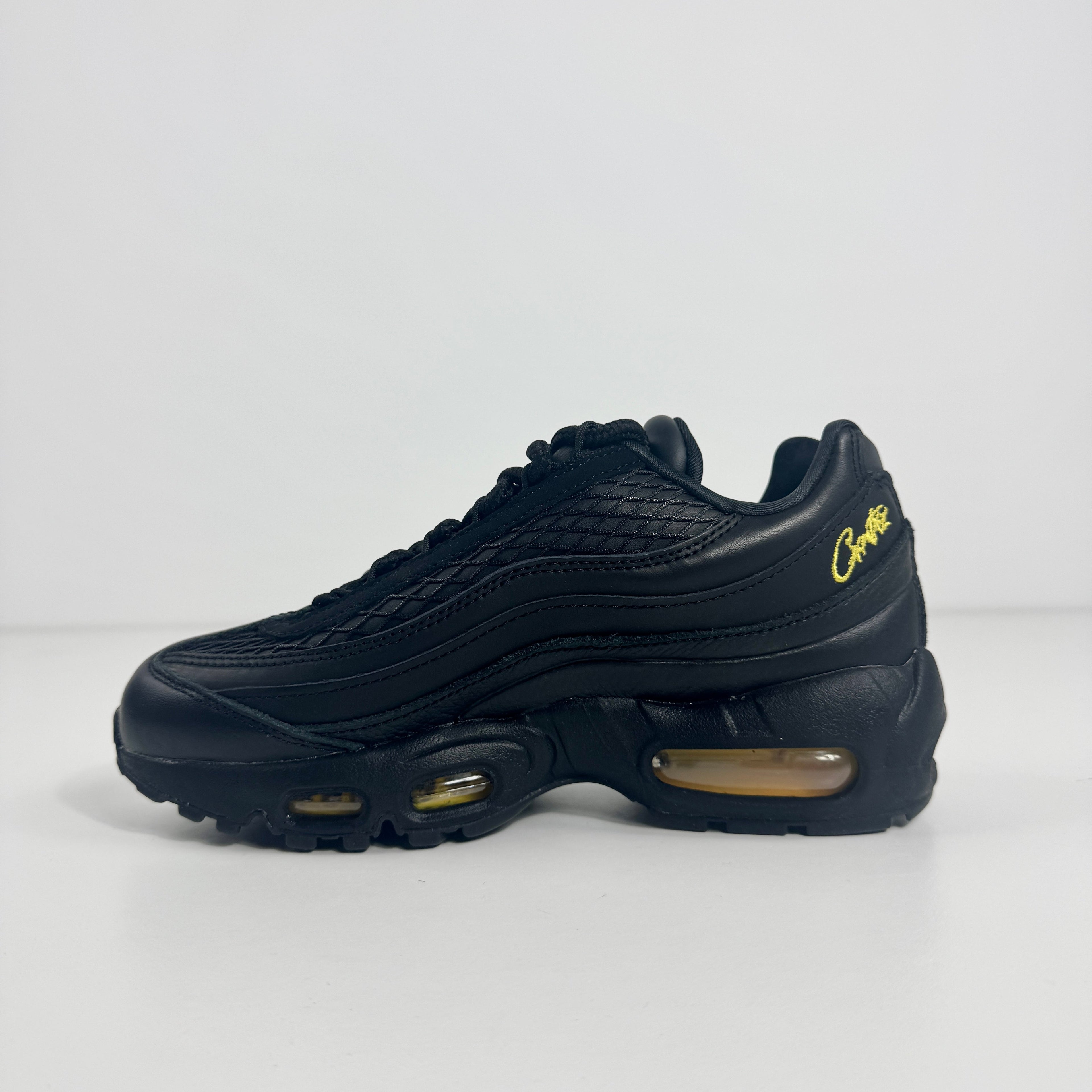 The Corteiz x Nike Air Max 95 Honey brings together Corteiz's bold streetwear influence and Nike's iconic Air Max heritage.