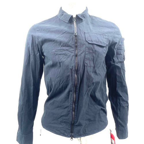 CP Company Zip Overshirt Navy In Size XS. New With Tags