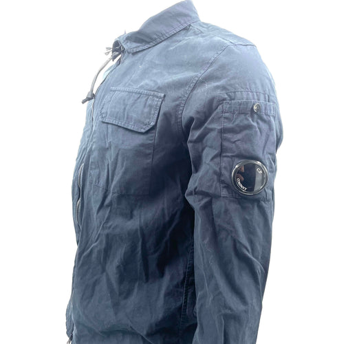CP Company Zip Overshirt Navy In Size XS. New With Tags