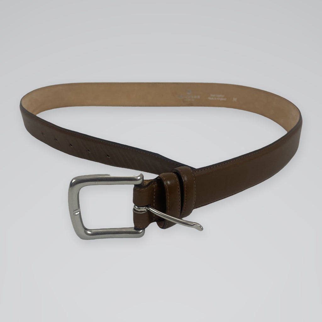 Grenson Leather Belt Brown