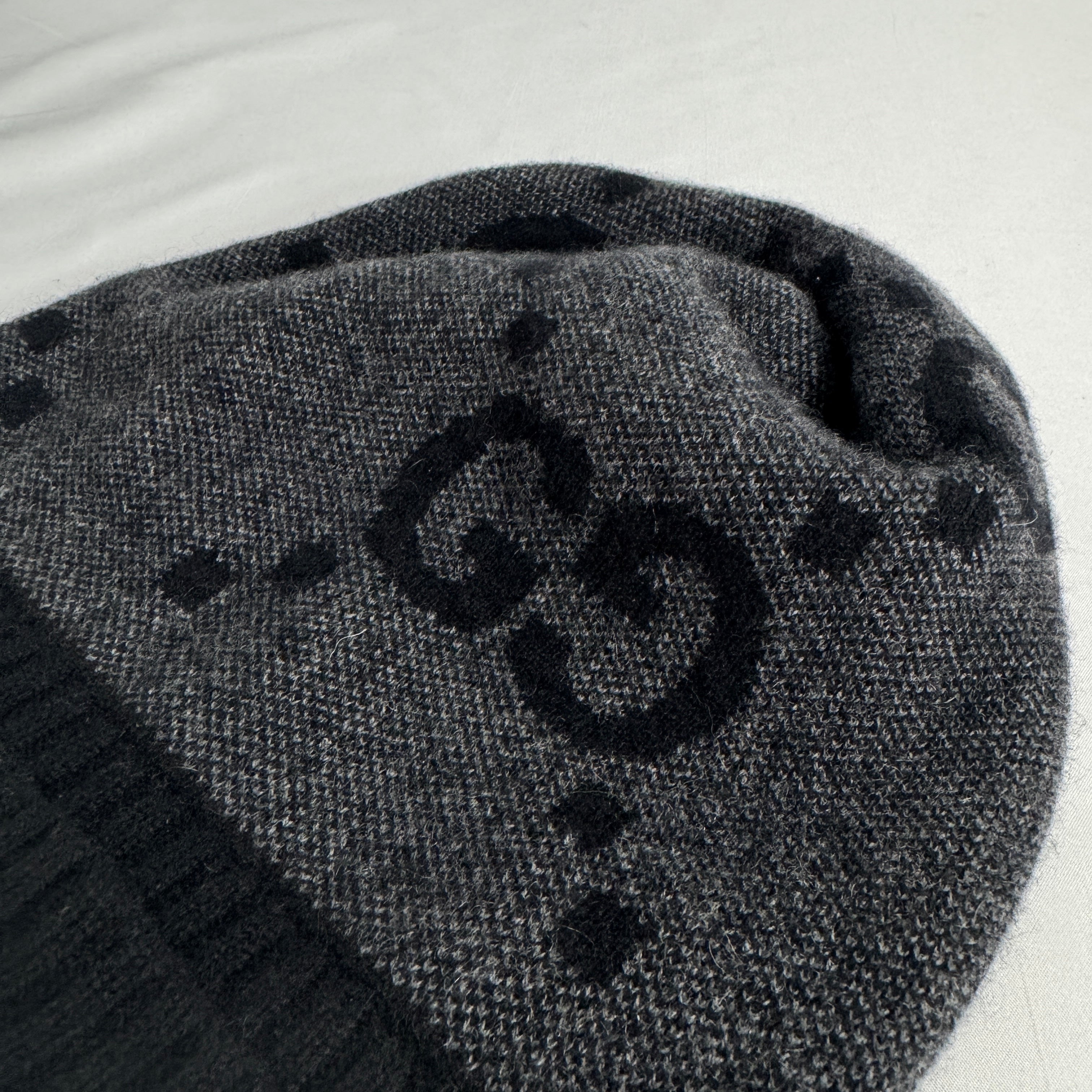 Gucci Cashmere Beanie crafted from soft premium cashmere, featuring a classic minimalist design with exceptional warmth,