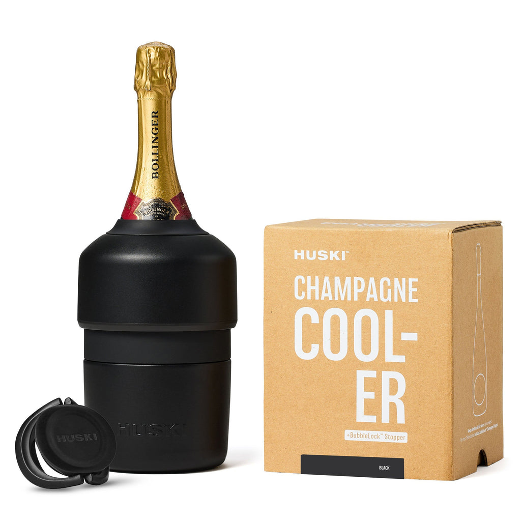 Huski Champagne Cooler + 2 Champagne Flutes